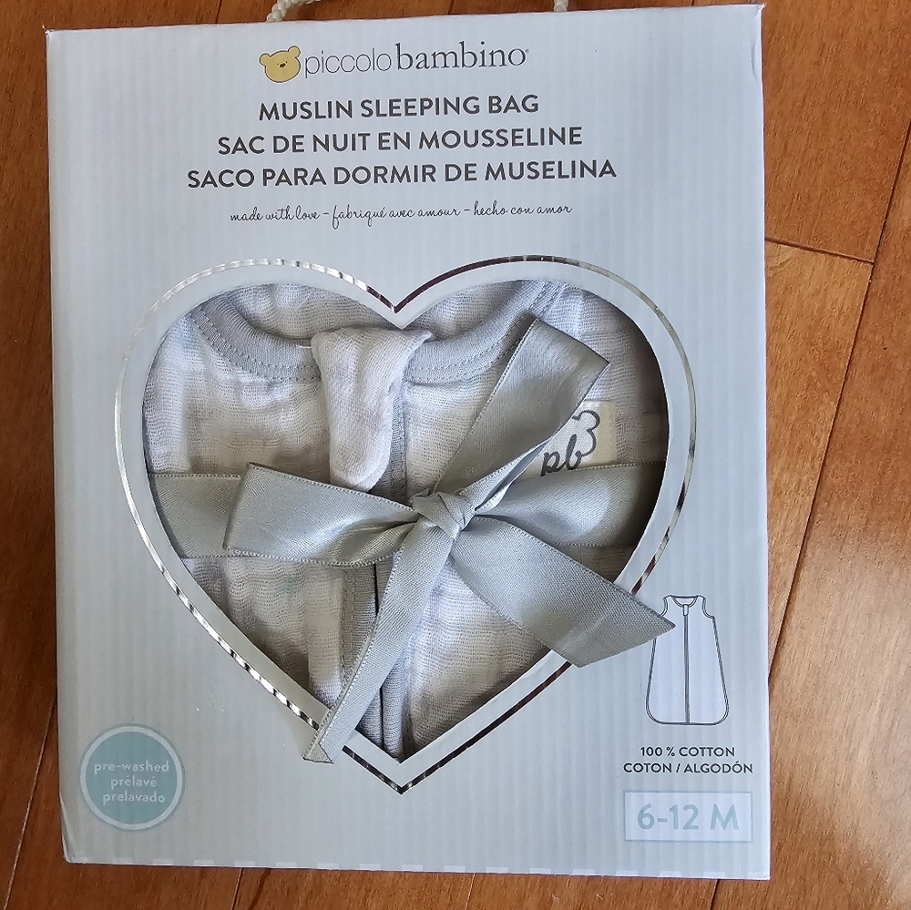 Piccolo Bambino Muslin Sleeping Bag (Sac) - Picture 2 of 2